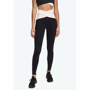 Live The Process Orion Cutout Leggings Black Cream Womens Size L
